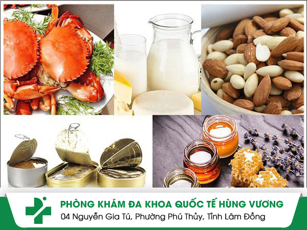 Lưu ý những thực phẩm không được ăn khi bị dị ứng